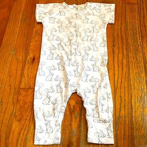 Kate Quinn Organics Bunny Romper 18m
